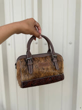 Load image into Gallery viewer, Wrangler Cowhide Barrel Bag