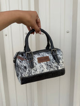 Load image into Gallery viewer, Wrangler Cowhide Barrel Bag