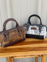 Load image into Gallery viewer, Wrangler Cowhide Barrel Bag