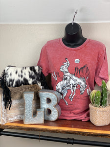 Bronc Rider Tee SIZE SMALL
