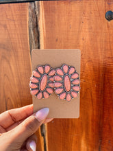 Load image into Gallery viewer, Pink Squash Blossom Studs
