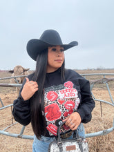 Load image into Gallery viewer, Cheetah Red Sweatshirt
