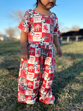 Load image into Gallery viewer, Rowdy Red Jumpsuit
