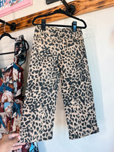 Load image into Gallery viewer, Leopard Denim Pants - Girls
