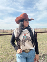 Load image into Gallery viewer, Bronc Rider Sweater Vest
