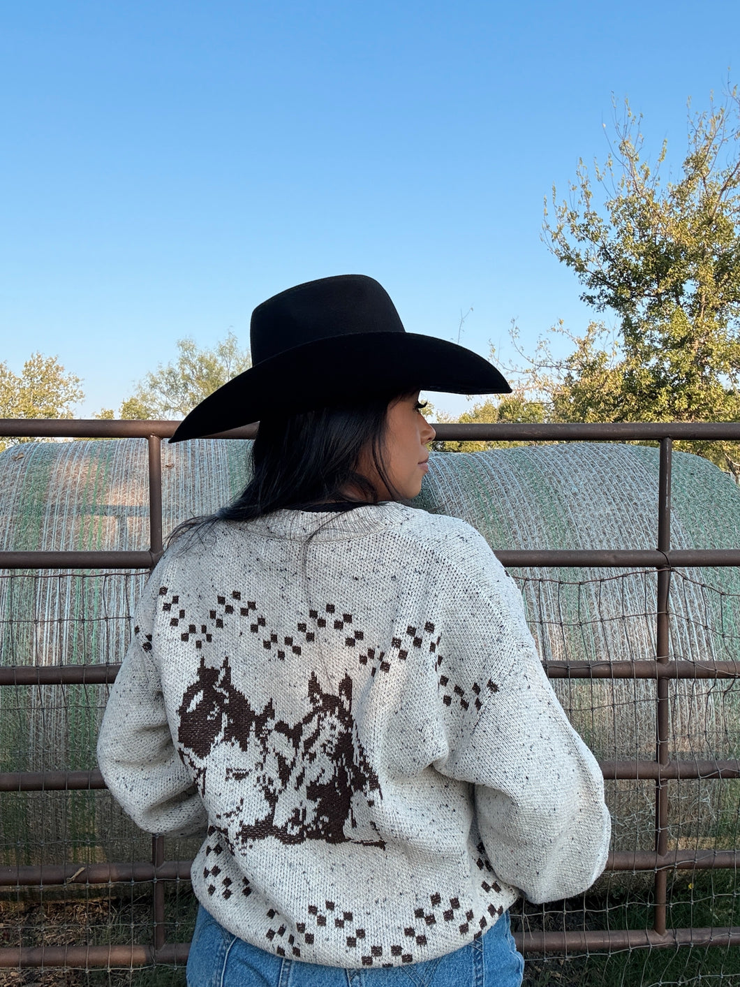 Jasper Horses Cardigan