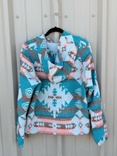 Load image into Gallery viewer, Della Turquoise Pullover
