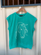 Load image into Gallery viewer, Stitched Horse Top
