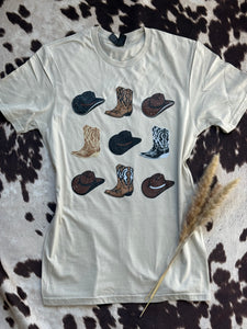 Cowboy Boots Tee