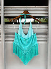 Load image into Gallery viewer, Fringe Halter Top
