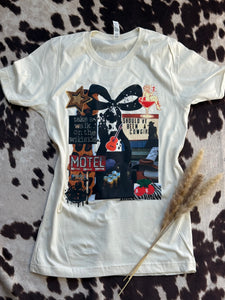 Cherry Bow Western Tee