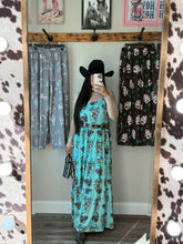 Load image into Gallery viewer, Howdy Cowboy Maxi Dress
