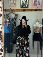Load image into Gallery viewer, Black Sheer Blouse
