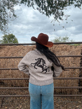 Load image into Gallery viewer, Lucky Horse Cardigan
