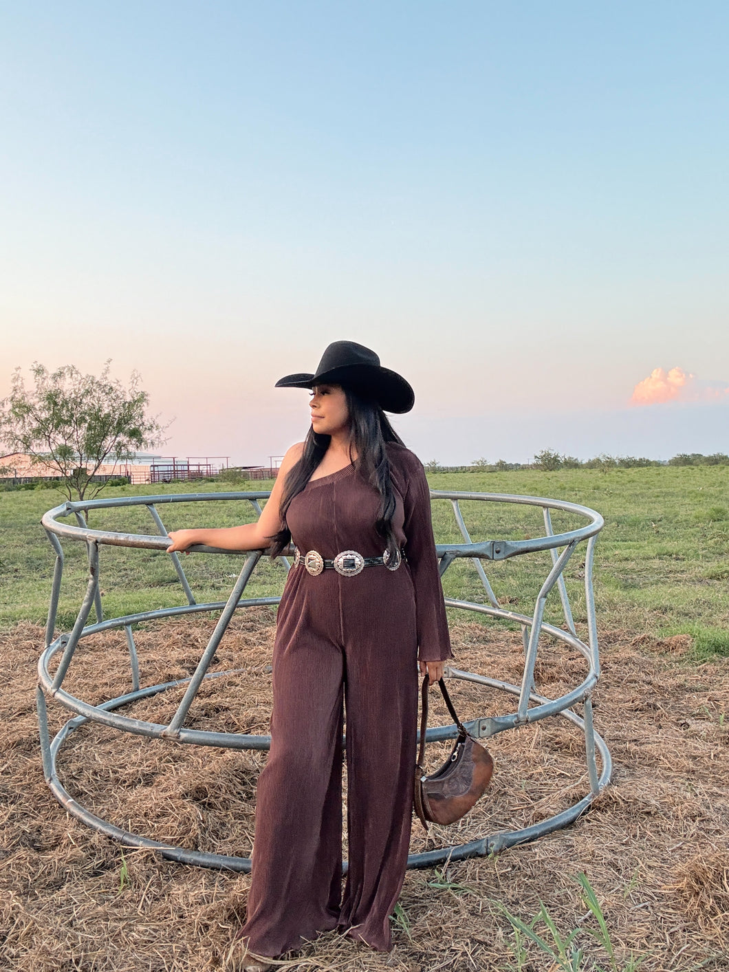 Leonor Brown Jumpsuit