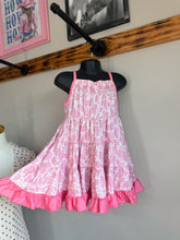 Load image into Gallery viewer, Pink Cowprint Dress

