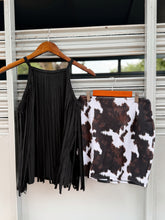 Load image into Gallery viewer, Cow Print Skirt
