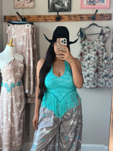 Load image into Gallery viewer, Fringe Halter Top
