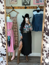 Load image into Gallery viewer, Maxi Slit Lace Skirt
