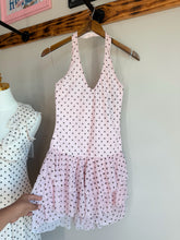 Load image into Gallery viewer, Pink Halter Dot Dress
