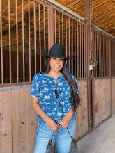 Load image into Gallery viewer, Blue Jean Top
