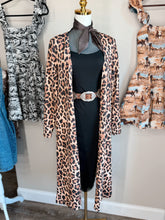 Load image into Gallery viewer, Leopard Maxi Cardigan
