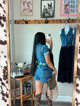Load image into Gallery viewer, All Denim Romper
