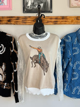 Load image into Gallery viewer, Bronc Rider Sweater Vest
