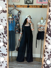 Load image into Gallery viewer, Lounge Black Jumpsuit

