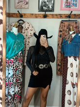 Load image into Gallery viewer, Rhinestone Mesh Top
