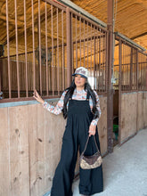 Load image into Gallery viewer, Lounge Black Jumpsuit
