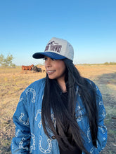 Load image into Gallery viewer, Cowboy Obsessed Trucker Hat
