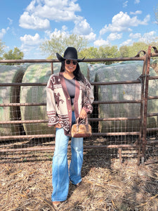 Harlow Horse Cardigan