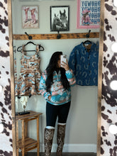 Load image into Gallery viewer, Della Turquoise Pullover
