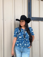 Load image into Gallery viewer, Blue Jean Top
