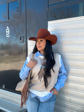 Load image into Gallery viewer, Bronc Rider Sweater Vest
