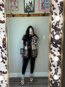 Harlow Horse Cardigan