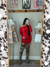 Load image into Gallery viewer, Teresa Dress - Red
