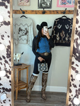 Load image into Gallery viewer, Rhinestone Denim Vest
