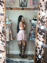 Load image into Gallery viewer, Pink Halter Dot Dress
