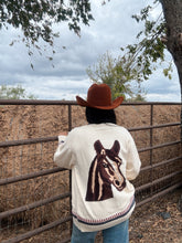 Load image into Gallery viewer, Horse Cardigan - Women’s
