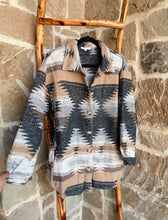 Load image into Gallery viewer, Ruthie Aztec Shacket
