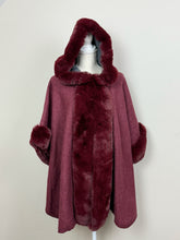 Load image into Gallery viewer, Wilma Fur Poncho
