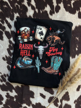 Load image into Gallery viewer, Raisin Hell Hey Cowboy Tee
