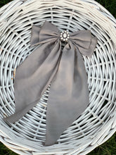 Load image into Gallery viewer, Grey Ivory Western Bow
