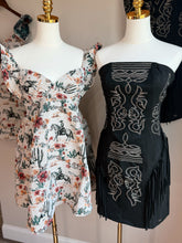 Load image into Gallery viewer, Boot Stitch Fringe Dress
