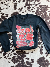 Load image into Gallery viewer, Cheetah Red Sweatshirt
