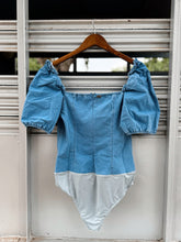 Load image into Gallery viewer, Denim Body Suit
