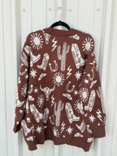 Load image into Gallery viewer, All Western Cardigan
