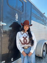 Load image into Gallery viewer, Western Horseshoes Sweater
